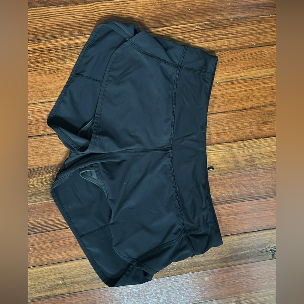 Lululemon Athletica Black Athletic Shorts